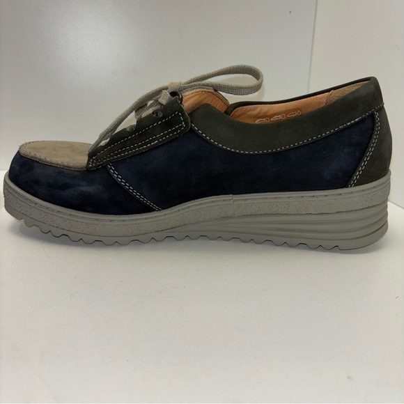 Mephisto Air Relax Mobils suede / leather lace-up loafers ladies 7 - Picture 5 of 11